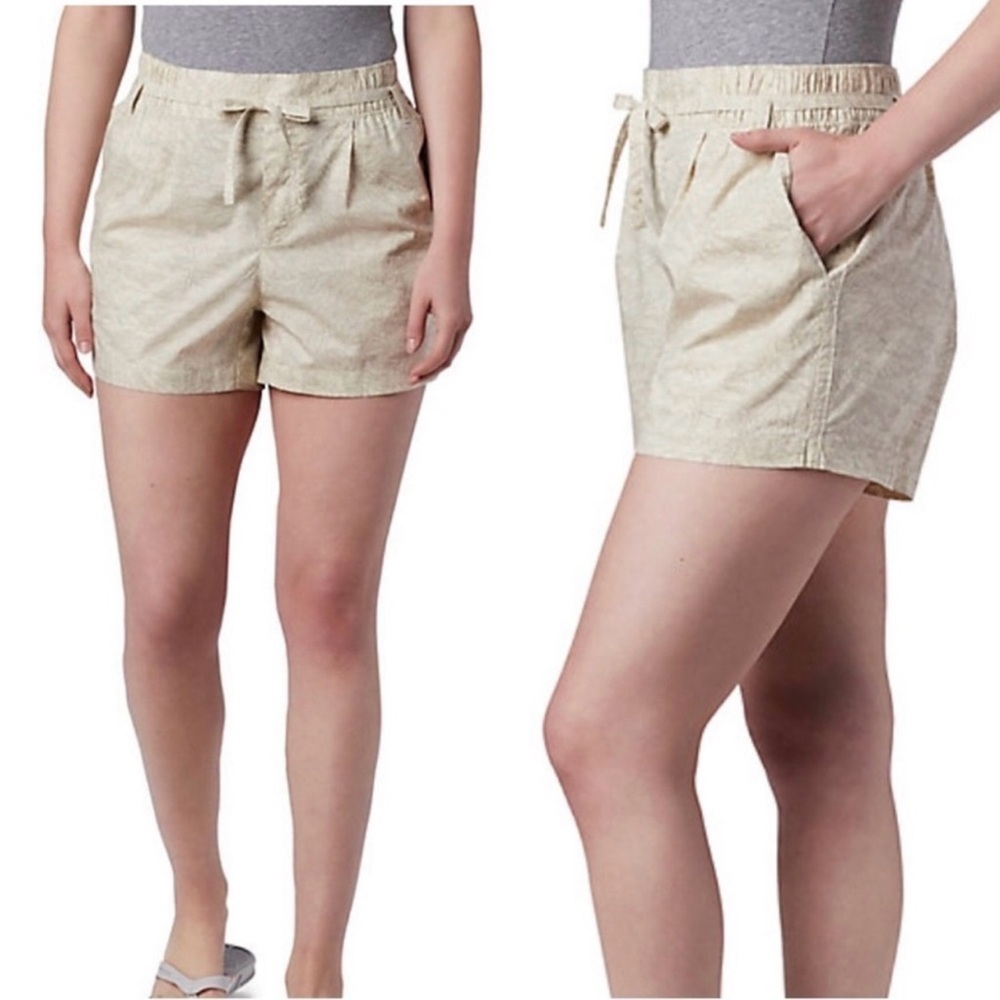 Columbia Summer Chill Womens Shorts Casual Lightweight Outdoor Active Sz L - Picture 2 of 12